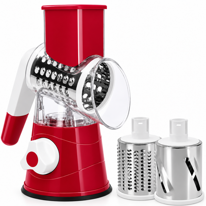LekkerPrep 3 in 1 Rotary Grater